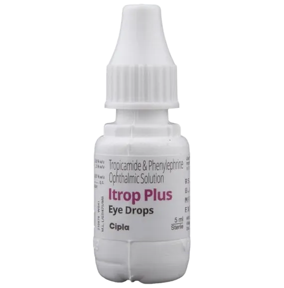 itrop plus eye drops 5 ml